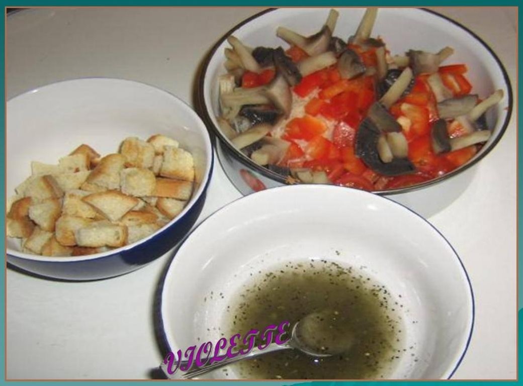 Salata cu telina si ciuperci