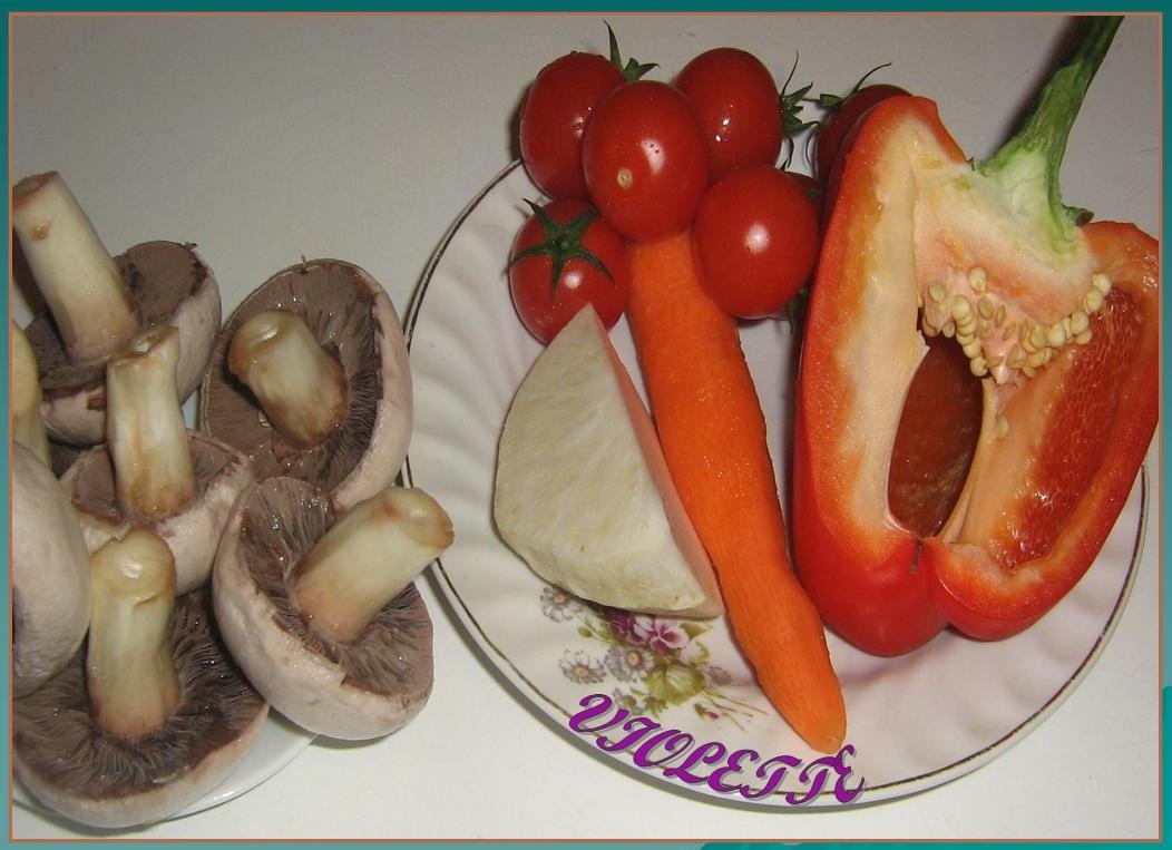 Salata cu telina si ciuperci