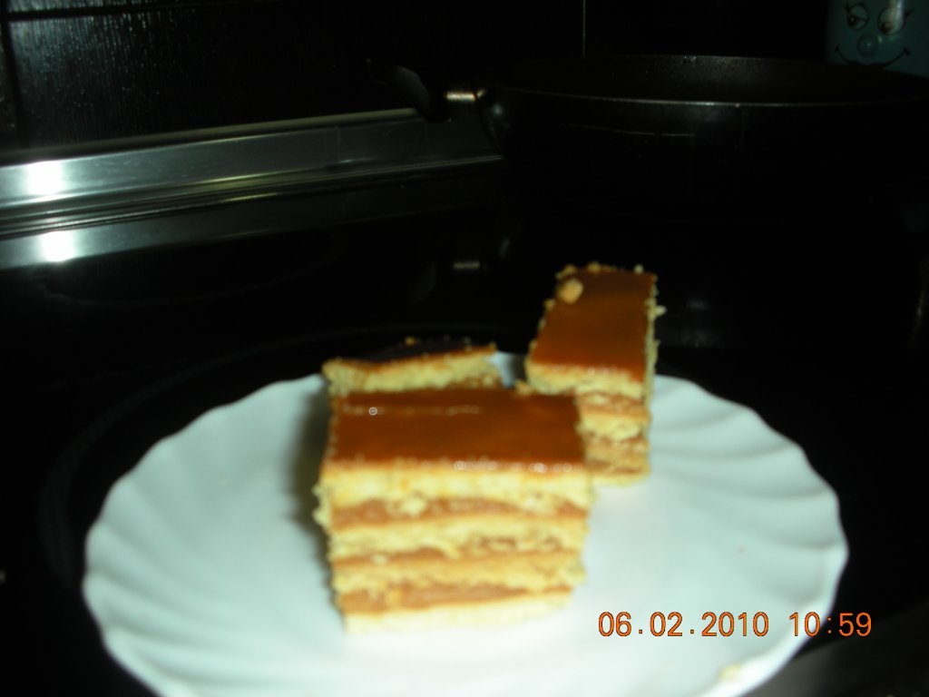 Prajitura cu crema caramel"Caramela"