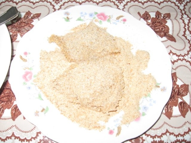 Snitele din burta de vita prajite sau coapte la cuptor