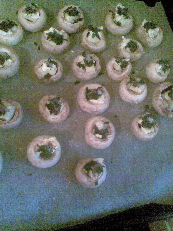 Ciuperci  cu cascaval