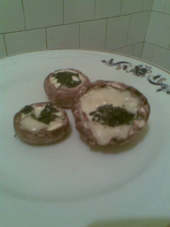 Ciuperci  cu cascaval