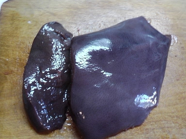 Ficat cu usturoi si mamaliga