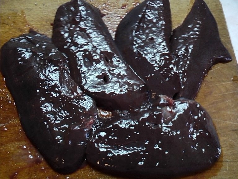 Ficat cu usturoi si mamaliga