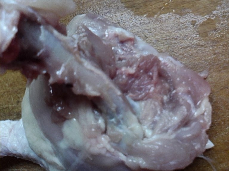 Pulpe de pui, surpriza