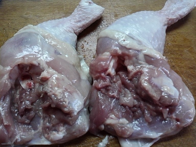 Pulpe de pui, surpriza