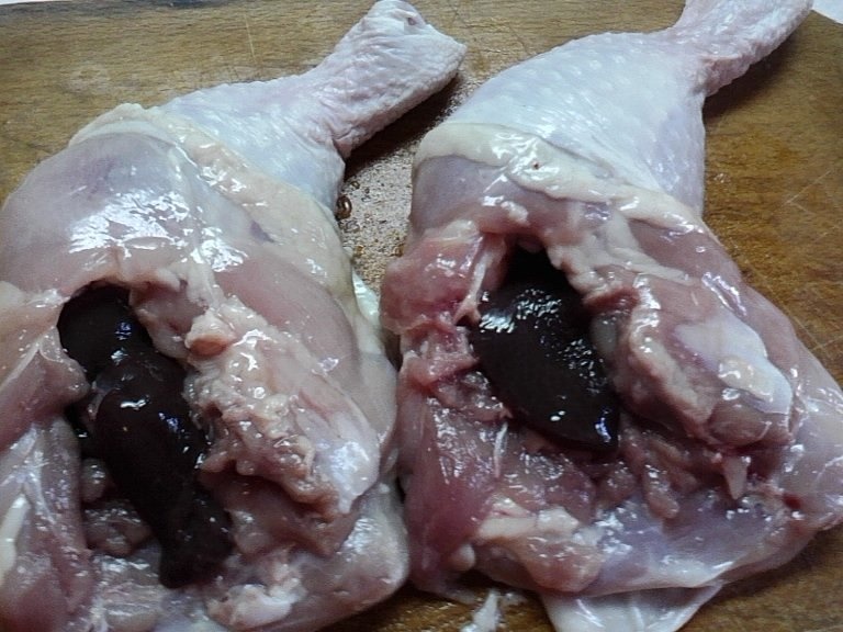 Pulpe de pui, surpriza