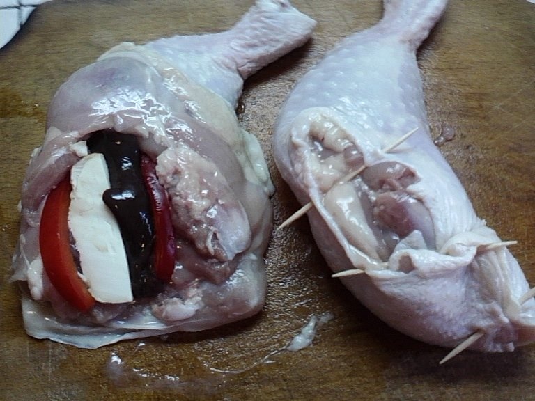 Pulpe de pui, surpriza