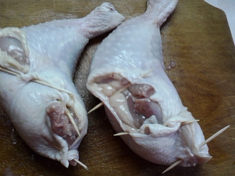 Pulpe de pui, surpriza