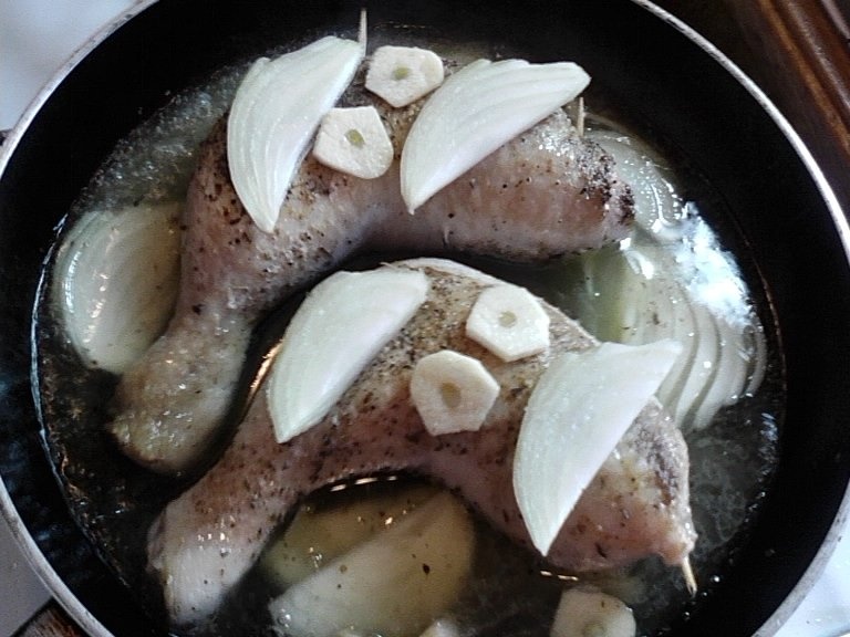 Pulpe de pui, surpriza