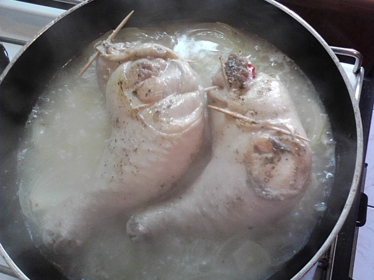 Pulpe de pui, surpriza