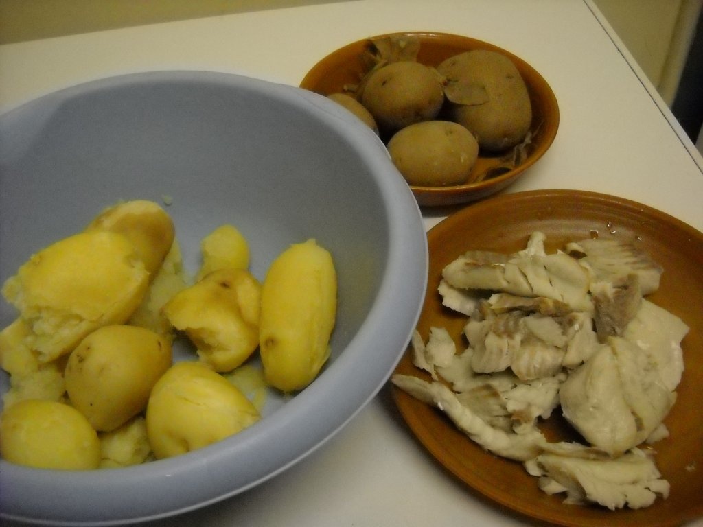 crochete din peste (fara miros de peste)