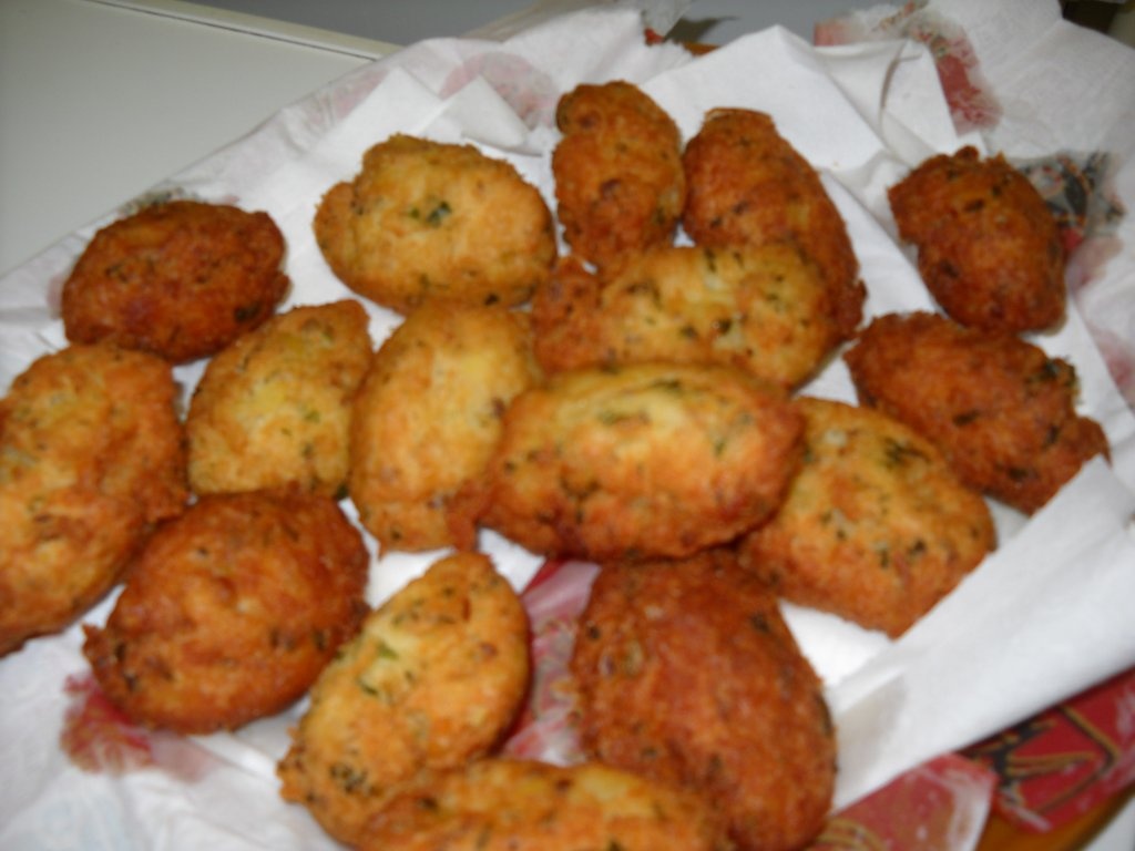 crochete din peste (fara miros de peste)