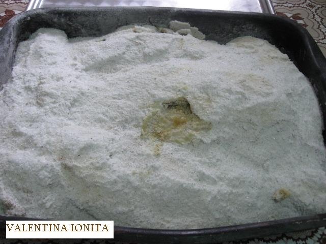 Dorada gustos si exotic in crusta de sare