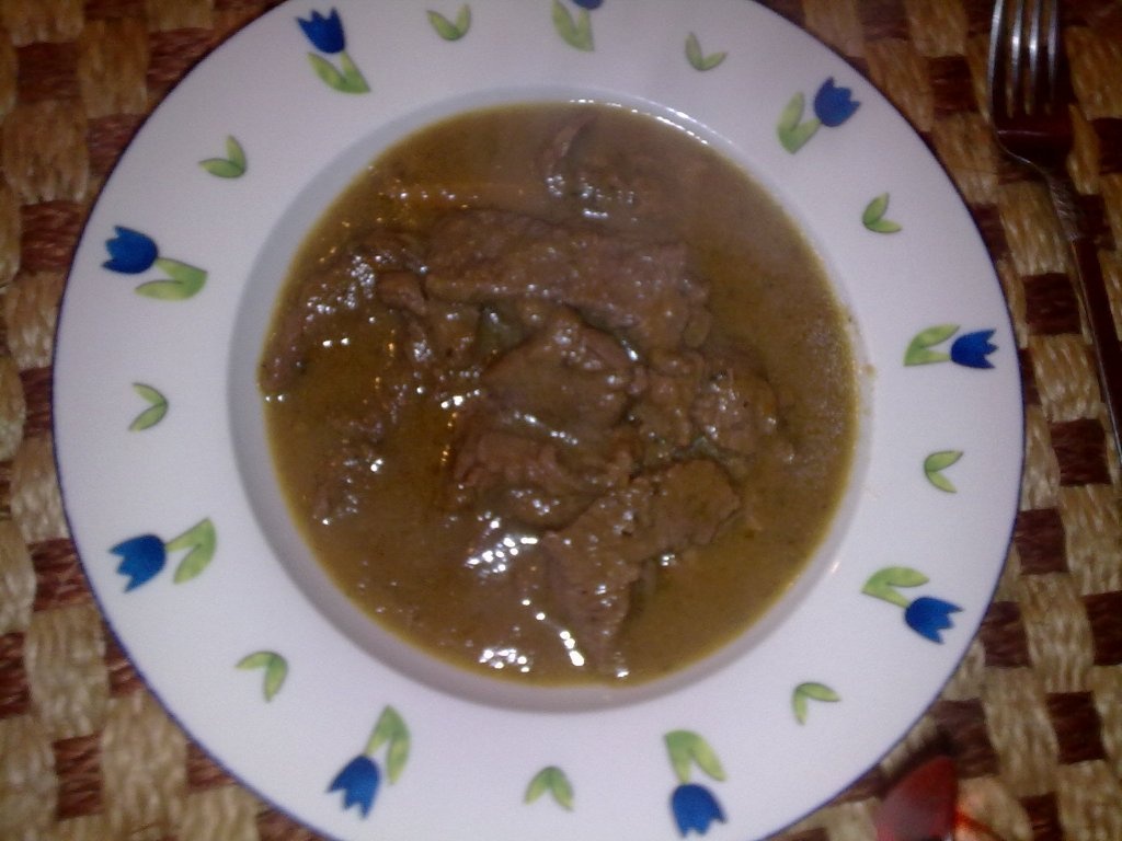 Carnita de taur in sosulet.