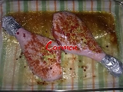 Copane de curcan, cu garnitura de cartofi si ciuperci umplute