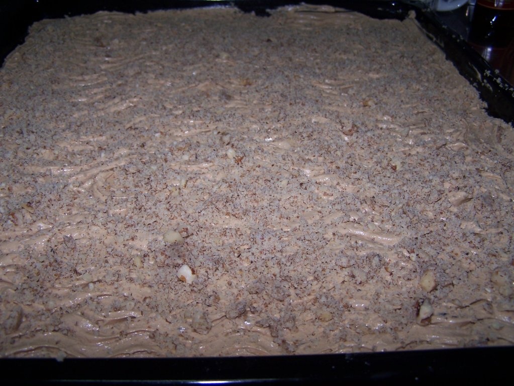 Prajitura cu ness si nuca