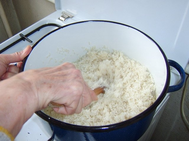 Pui la cuptorul electric cu orez cu ardei rosu