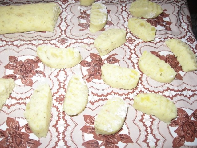 Gogosele din cartofi pentru aperitiv