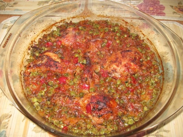 Mazare cu carne de pui