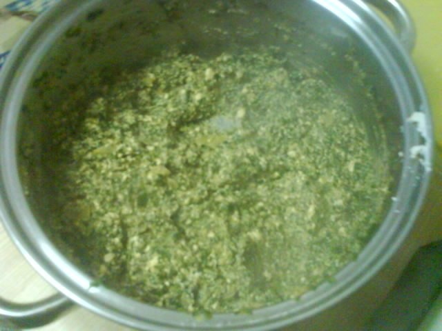 Lasagna cu spanac si urda dulce