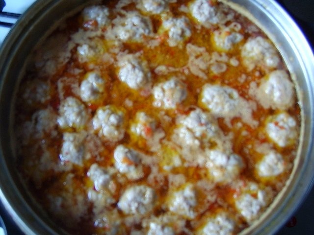 Ciorba de perisoare cu zeama de varza