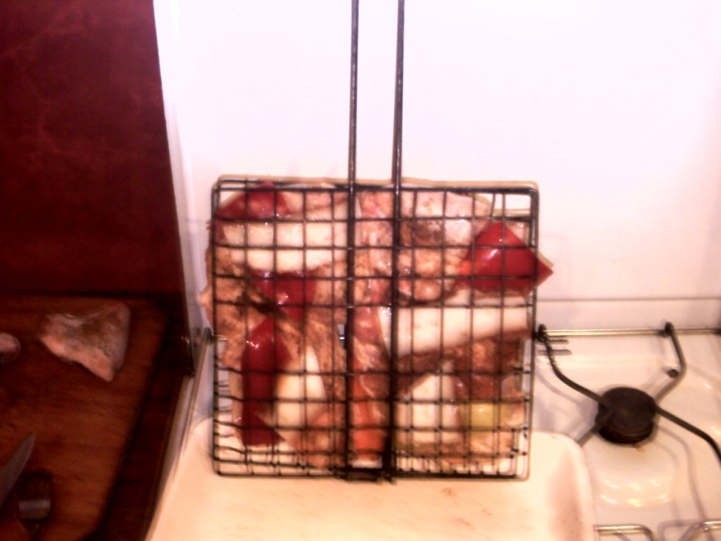 Gratar de  pui cu legume Alex