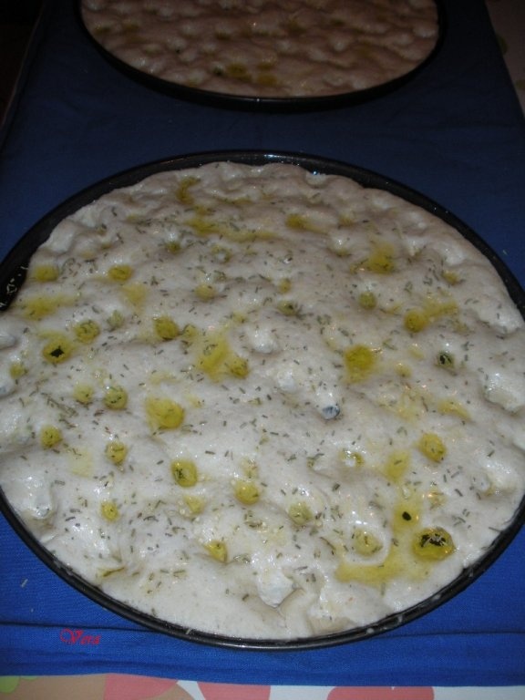 Focaccia cu rosmarin