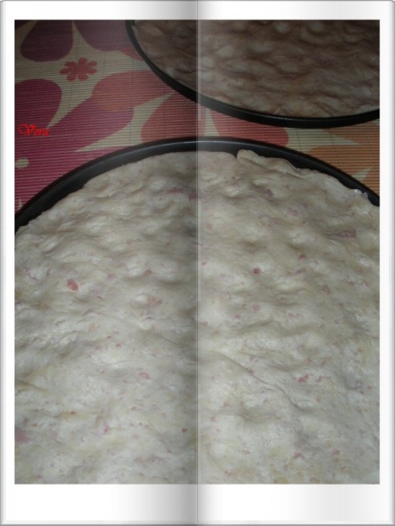 Focaccia cu prosciutto