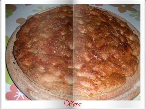 Focaccia cu prosciutto