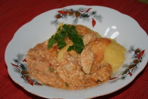 Papricas de pui cu smantana