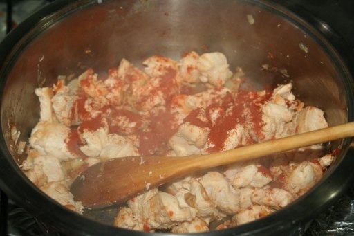 Papricas de pui cu smantana