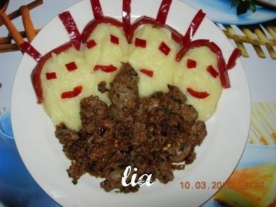 Tocanita din ficat de pasare