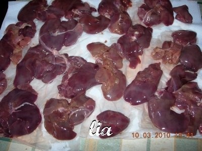 Tocanita din ficat de pasare