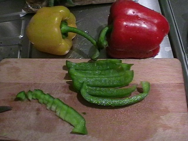 fasole verde cu aripi de pui