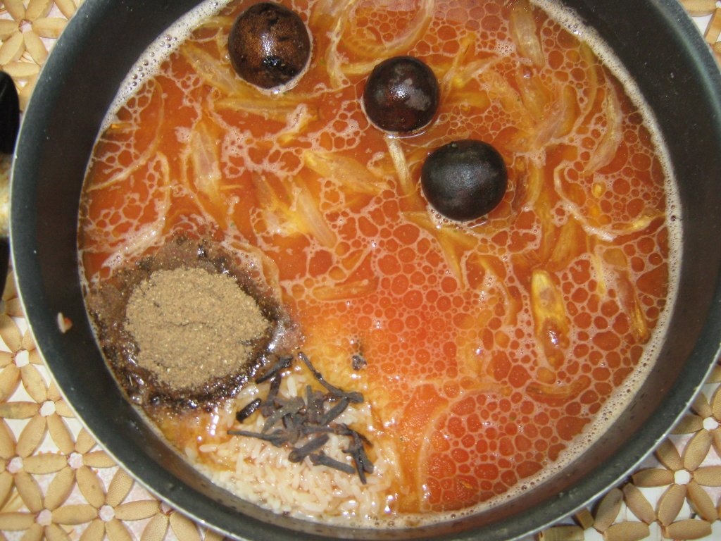 Kabsa cu pui – specific tarilor arabe