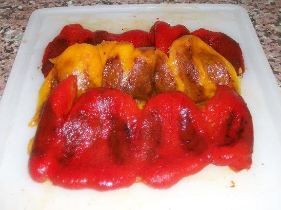 Salata de ardei copti