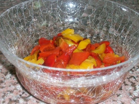 Salata de ardei copti