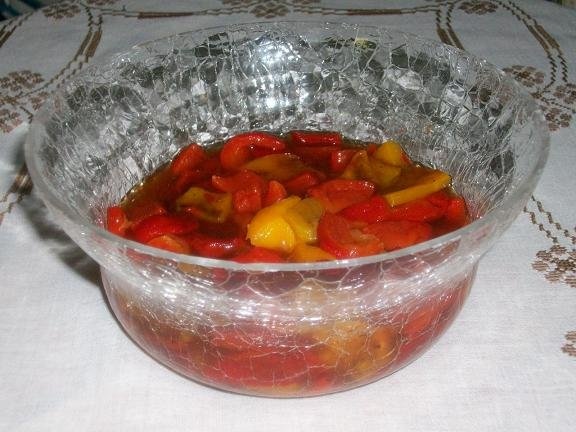 Salata de ardei copti