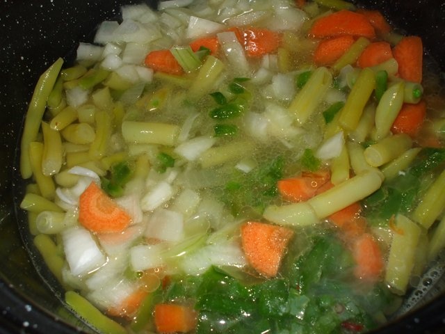 Mancare de fasole verde