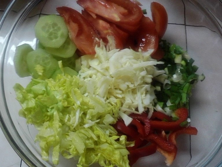 Salata bulgareasca de post