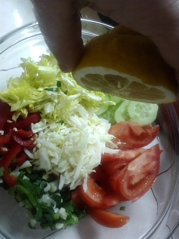 Salata bulgareasca de post