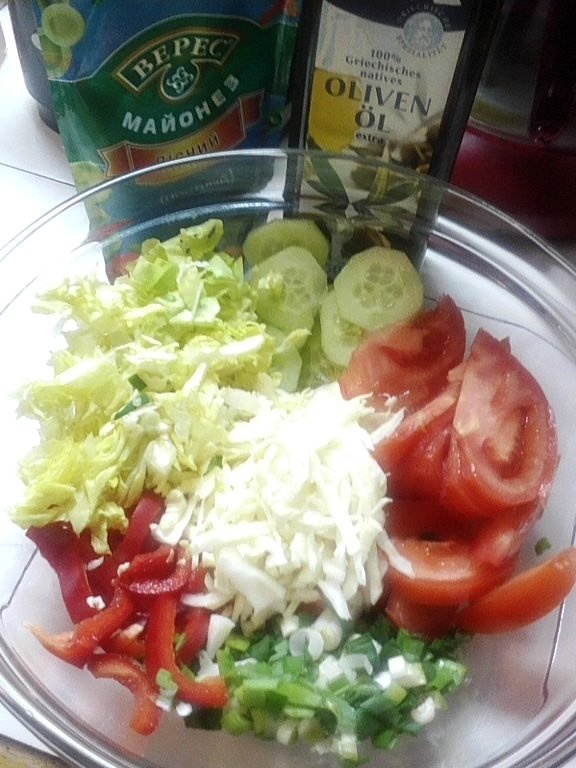 Salata bulgareasca de post