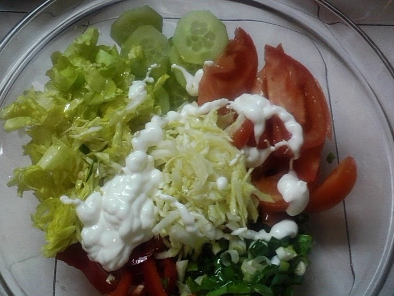 Salata bulgareasca de post
