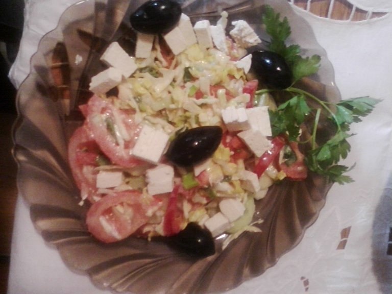 Salata bulgareasca de post