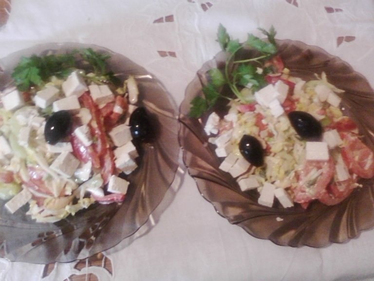 Salata bulgareasca de post