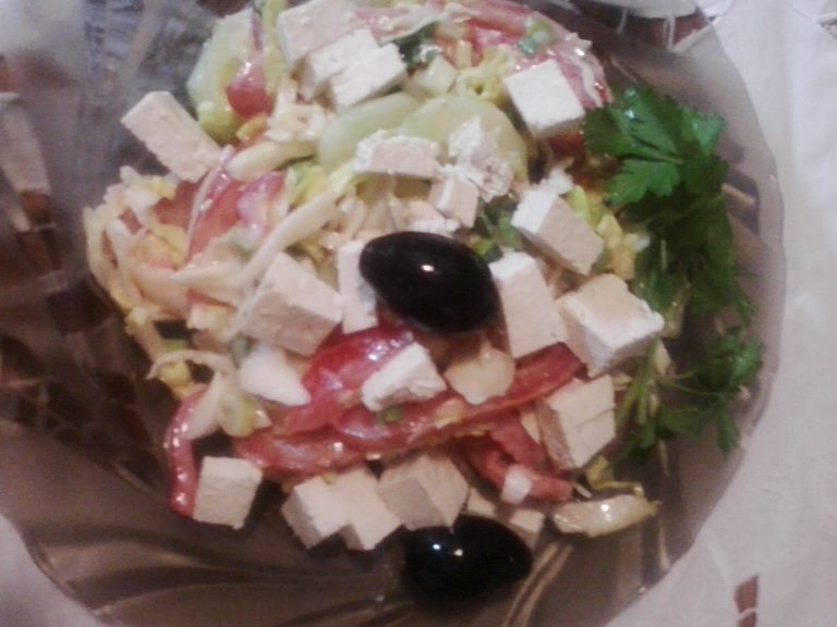 Salata bulgareasca de post