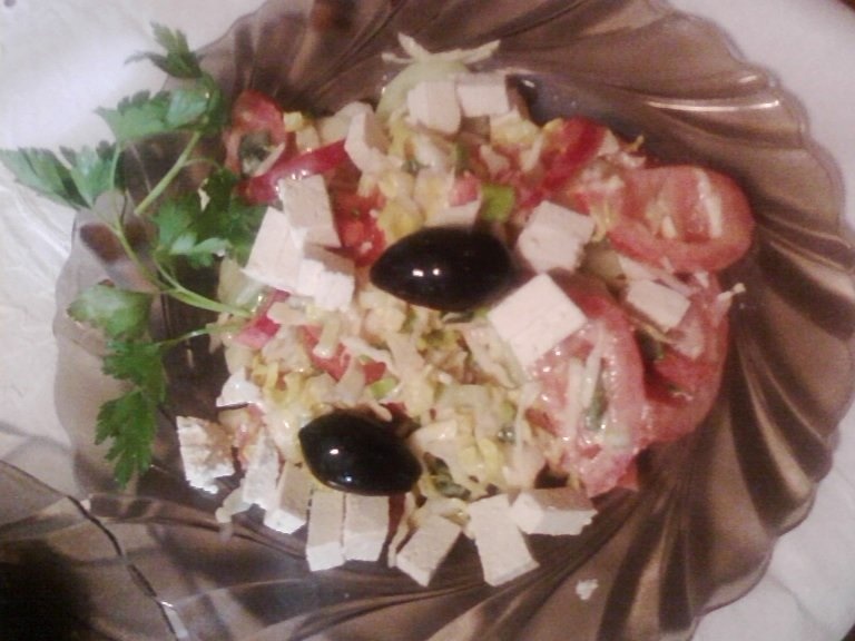Salata bulgareasca de post