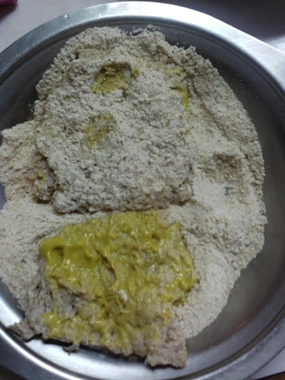 Snitel din soia cu mustar