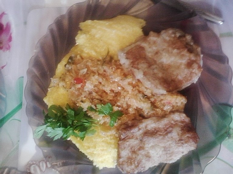 Snitel de soia cu rozmarin